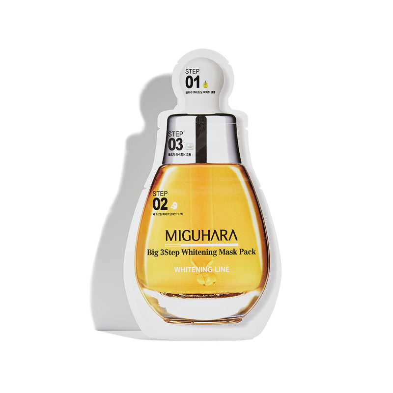 Big 3 Step Whitening Mask Pack Origin - Korean-Skincare
