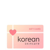 Korean Skincare Geschenkkarte