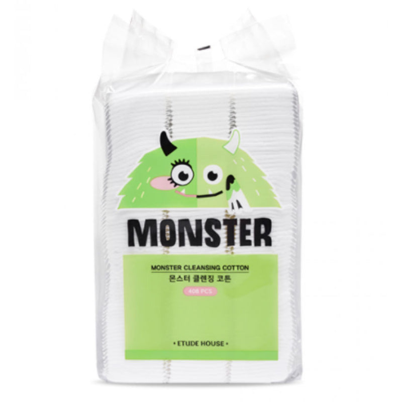 Monster Cleansing Cotton - Korean-Skincare