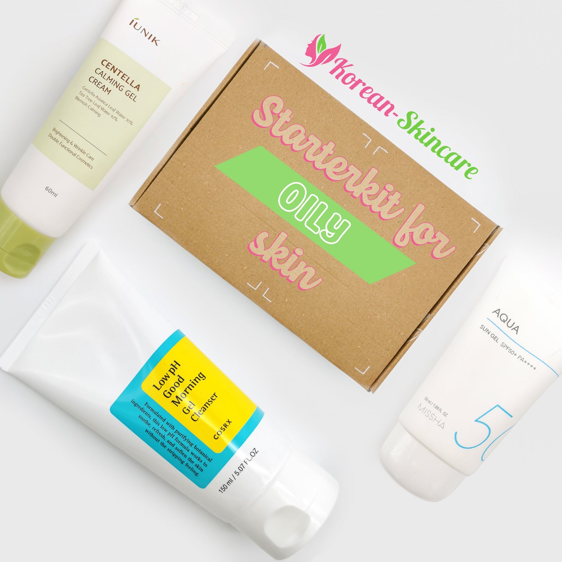 Korean-Skincare Starterkit: For Oily Skin - Korean-Skincare