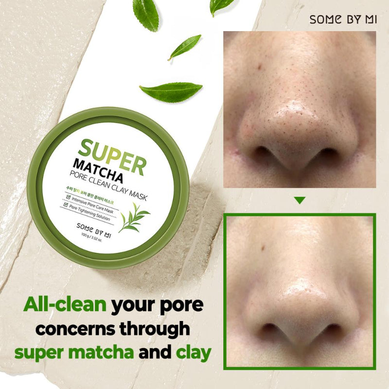  Super Matcha Pore Clean Clay Mask - Korean-Skincare