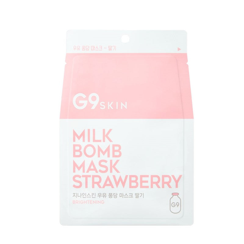  Milk Bomb Mask Strawberry - Korean-Skincare