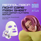 KPop Demon Hunters Retinol Niacin Night Care Mask