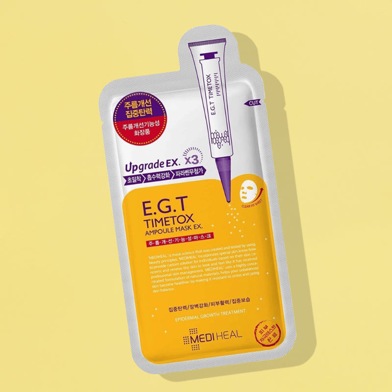  E.G.T Timetox Ampoule Mask EX - Korean-Skincare