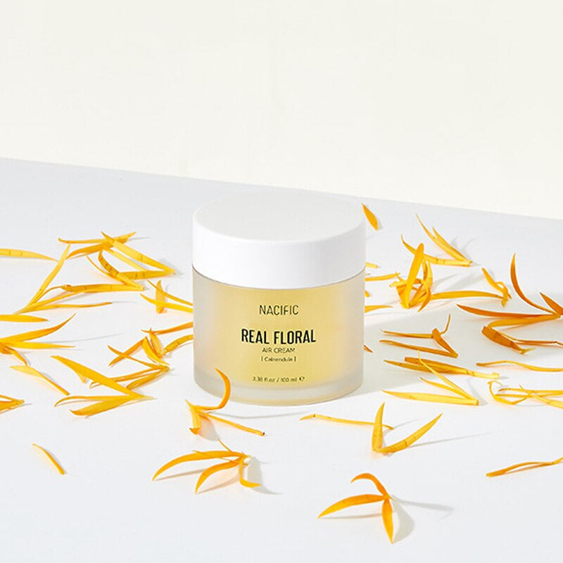 NACIFIC Real Calendula Floral air Cream - Korean-Skincare