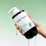 and by mixsoon Tea Tree AHA Body Wash