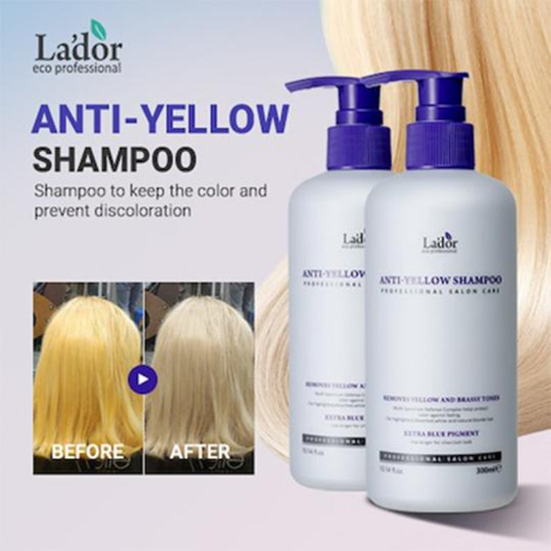 Lador Anti-Yellow Shampoo - Korean-Skincare