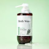 and by mixsoon Tea Tree AHA Body Wash