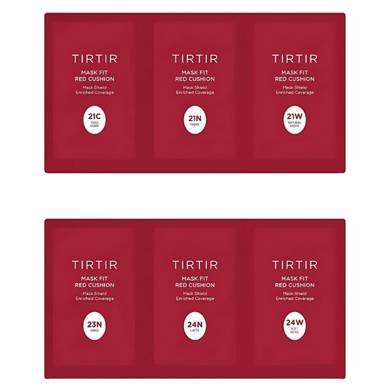 Mask Fit Red Cushion 6 Shade Trial Kit