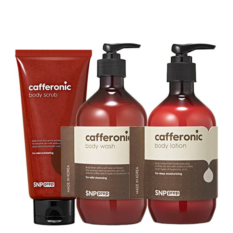 Cafferonic Body Care Set