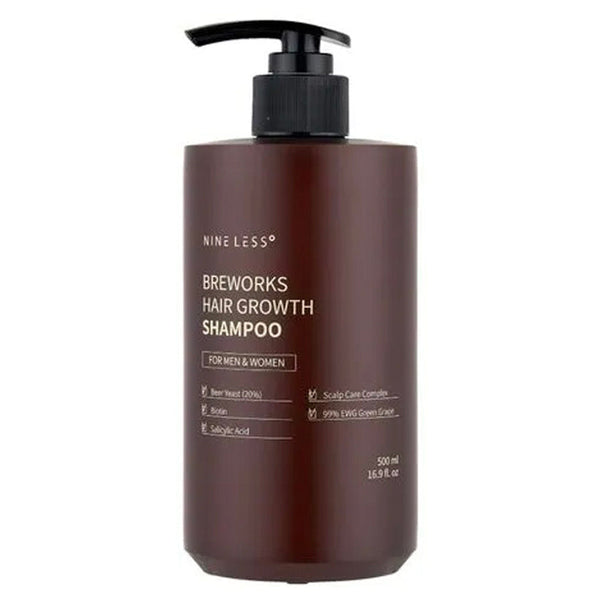 Nine Less Breworks Hair Growth Shampoo I Korean Skincare – Korean