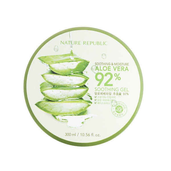aloe vera germany Soothing & Moisture Aloe Vera 92% Gel – Korean Skincare Germany