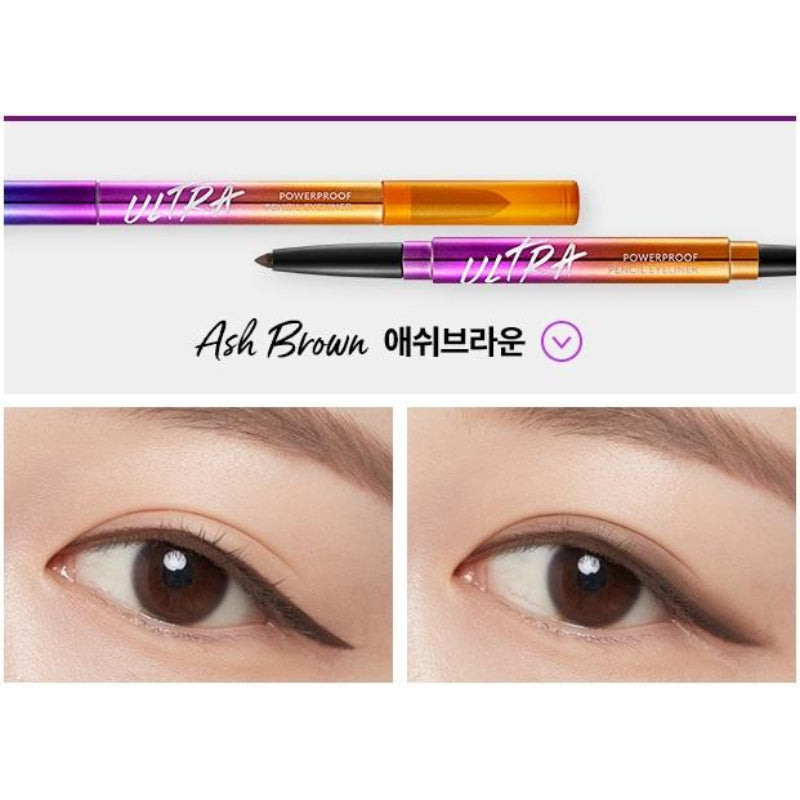 Missha Ultra Powerproof Pencil Eyeliner - Korean-Skincare