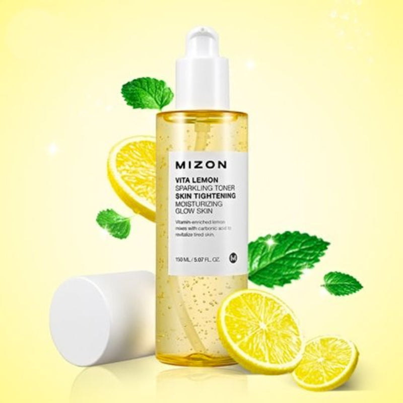 Mizon Vita Lemon Sparkling Toner - Korean-Skincare