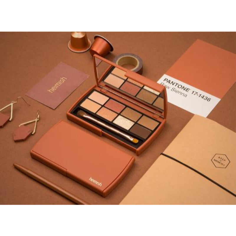 Heimish Dailism Eye Palette Brick Brown - Korean-Skincare