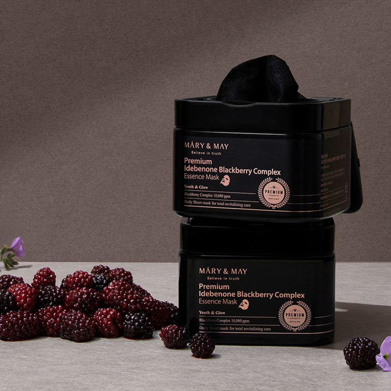 Premium Idebenone Blackberry Complex Essence Mask