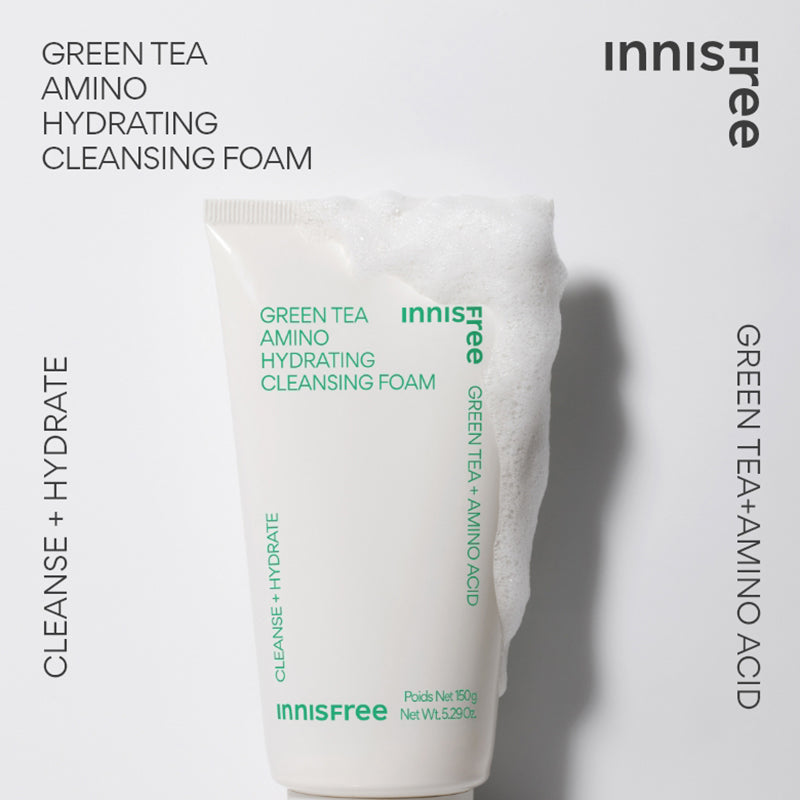 Green Tea Amino Hydrating Cleansing Foam