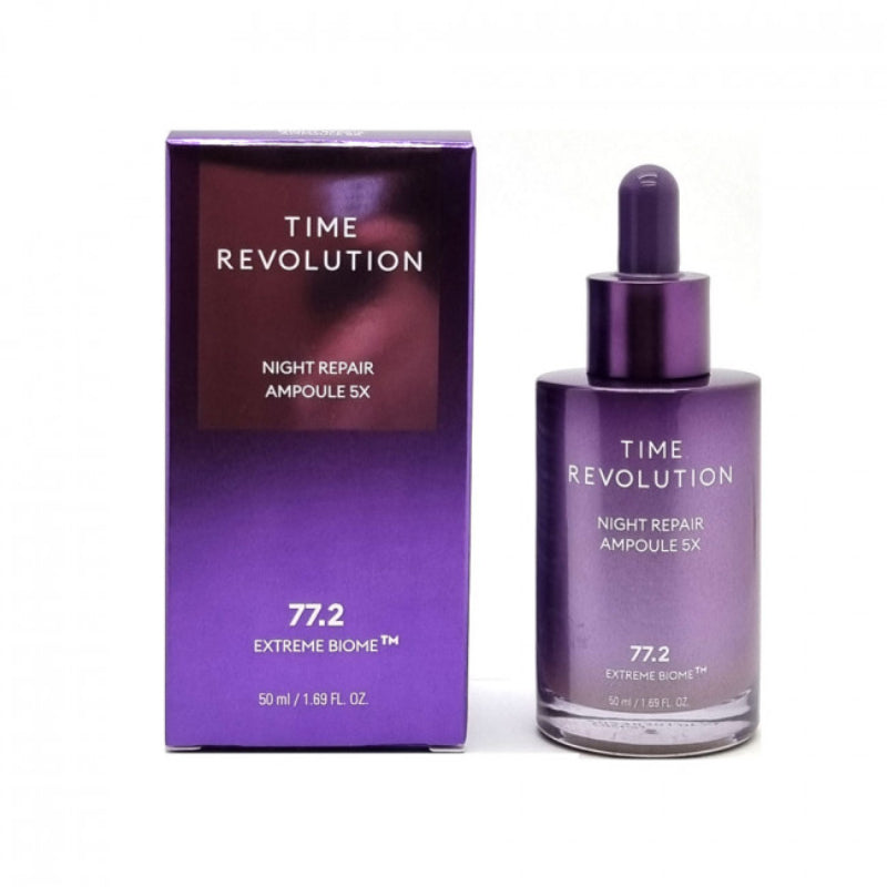 Missha Time Revolution Night Repair Ampoule 5x - Korean-Skincare