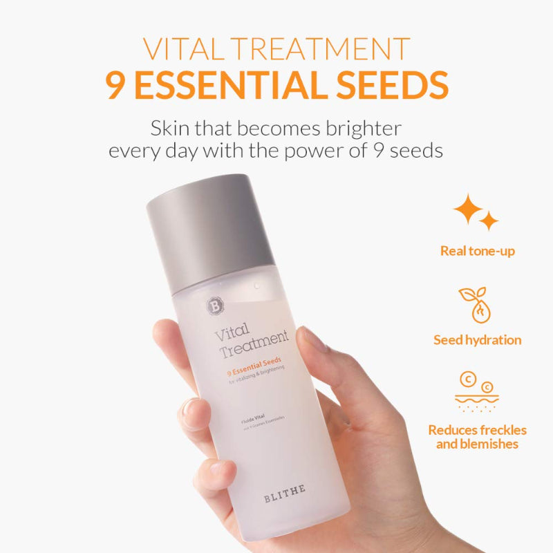 Blithe Vital Treatment 9 Essential Seeds - Korean-Skincare