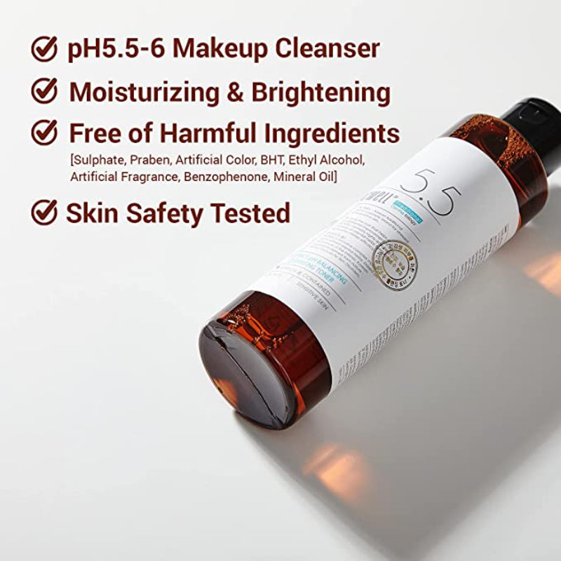  Licorice pH Balancing Cleansing Toner - Korean-Skincare
