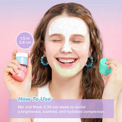  Mini Scoops Ice Cream Flavored Wash-Off Masks - Korean-Skincare
