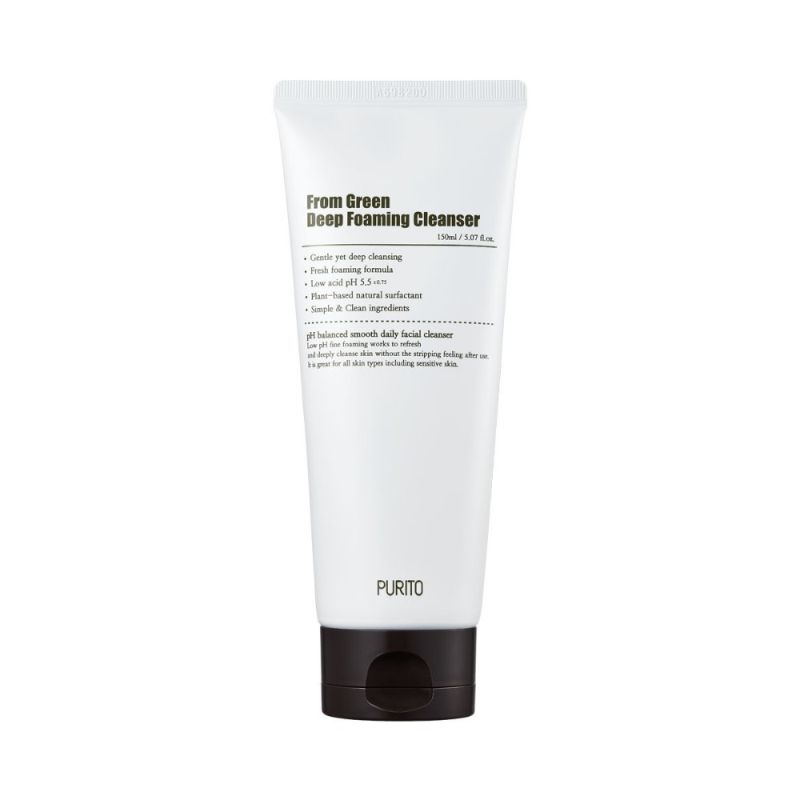 PURITO From Green Deep Foaming Cleanser - Korean-Skincare