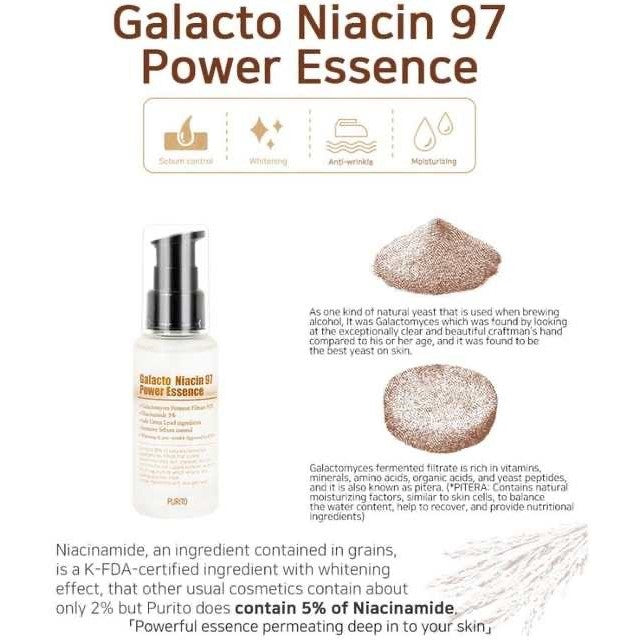 Purito Galacto Niacin 97 Power Essence - Korean-Skincare