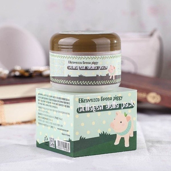 Elizavecca Green piggy collagen jella pack - Korean-Skincare