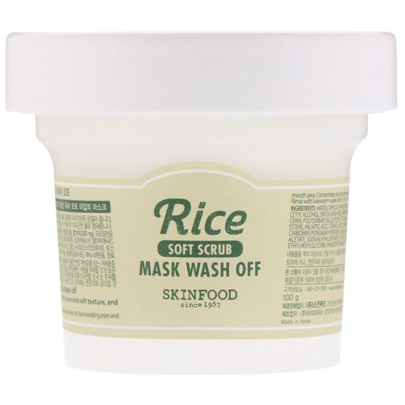 Skinfood Rice Mask Wash Off - Korean-Skincare
