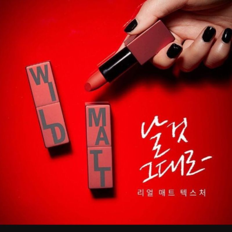 apieu Wild Matt Lipstick - Korean-Skincare