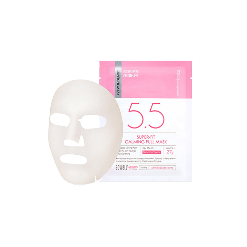 5.5 Super-Fit Calming Full Mask - Korean-Skincare