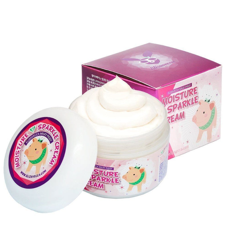 Elizavecca Milky Piggy Moisture SPARKLE Cream - Korean-Skincare
