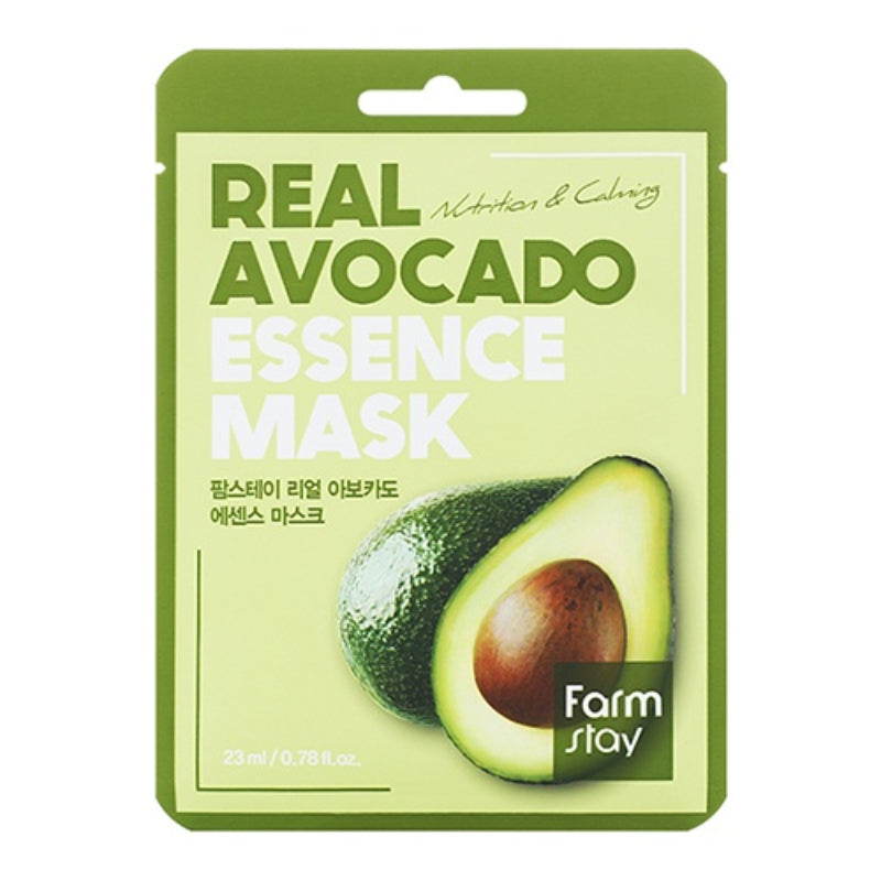 Farm Stay Real Avocado Essence Mask - Korean-Skincare