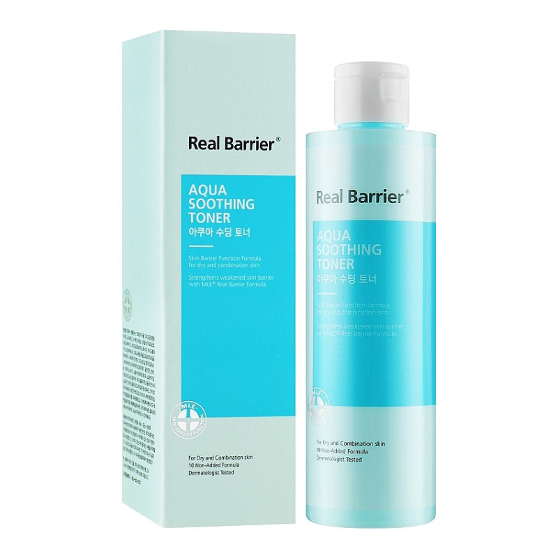 Real Barrier Aqua Soothing Toner - Korean-Skincare