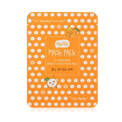  Tangerine Bright + Moist MASK PACK - Korean-Skincare